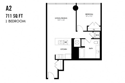 One Bedroom A2 APEX The One
